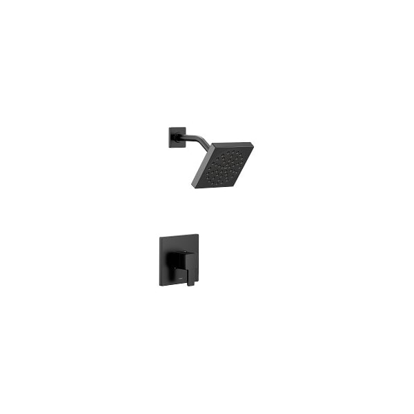 90 Degree M-Core 2 Series Shower Only Trim in Matte Black
